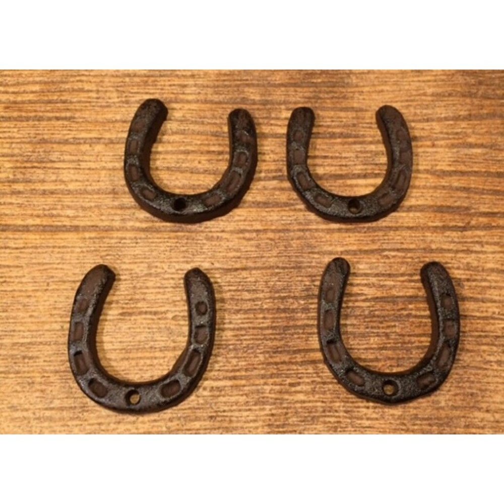 100 X-Small Horseshoes Rustic Cast Iron 2" Tall Set of One Hundred (100) 05211 - Picture 8 of 12